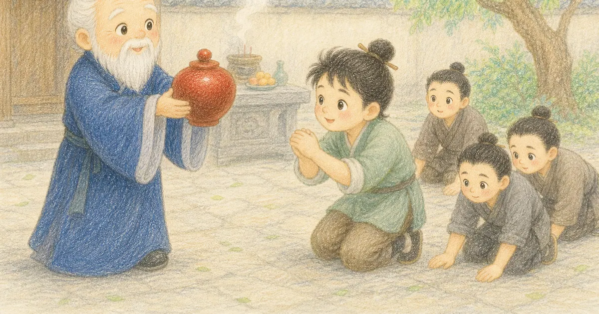 畫蛇添足插畫：第 1 段