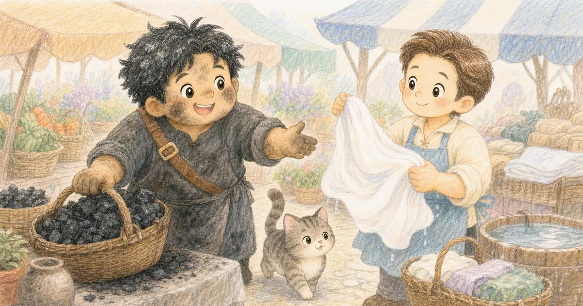 燒炭人與漂布匠