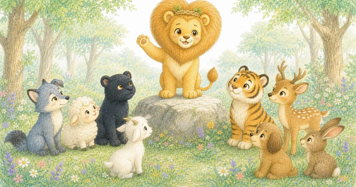 獅子的王國插畫:第 3 段