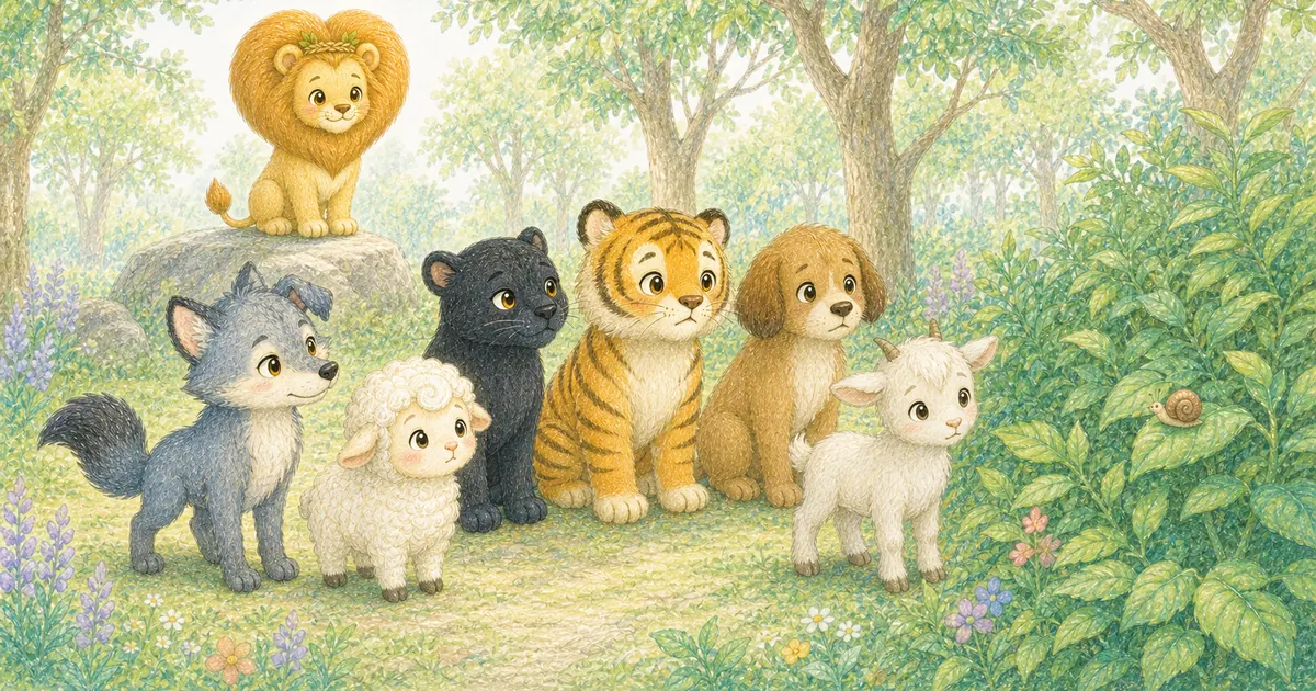 獅子的王國插畫:第 7 段