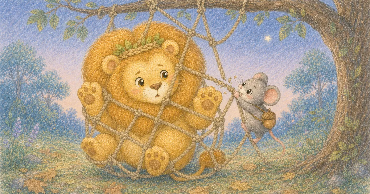獅子與老鼠