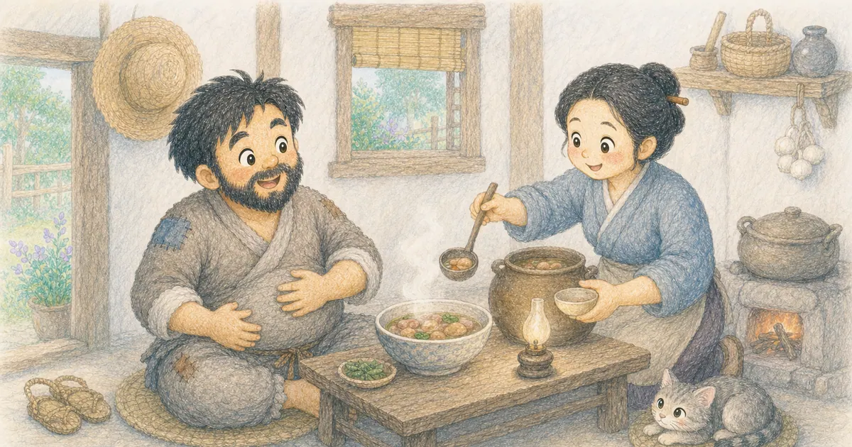 守株待兔插畫：第 3 段